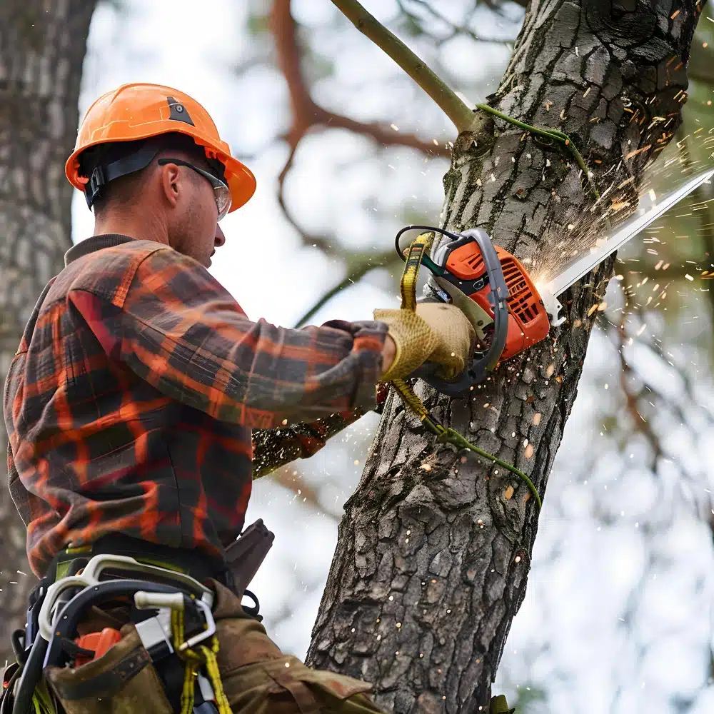 Coupe de branches par Renard Élagage à Chessy
